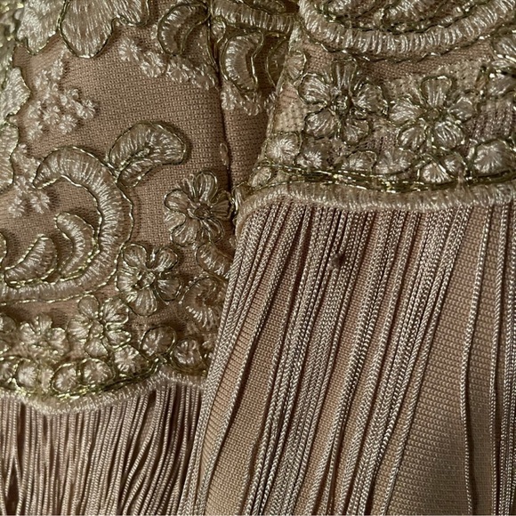 NWT Revolve Elliatt Amour Bodycon Dress. Gold/Beige. Size Small - Picture 9 of 9